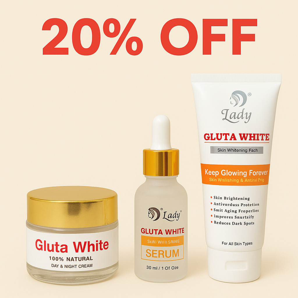 GLUTA WHITE All-in-One Beauty Bundle"