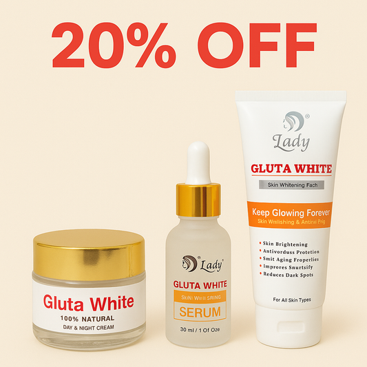 GLUTA WHITE All-in-One Beauty Bundle"