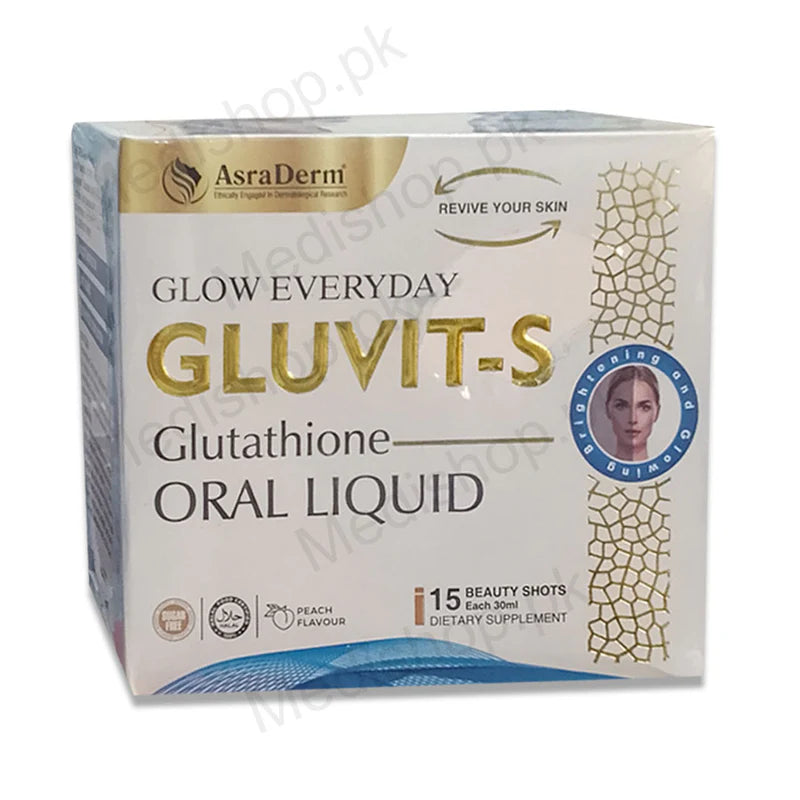 Gluvit-S Glutathione whitening Oral shots